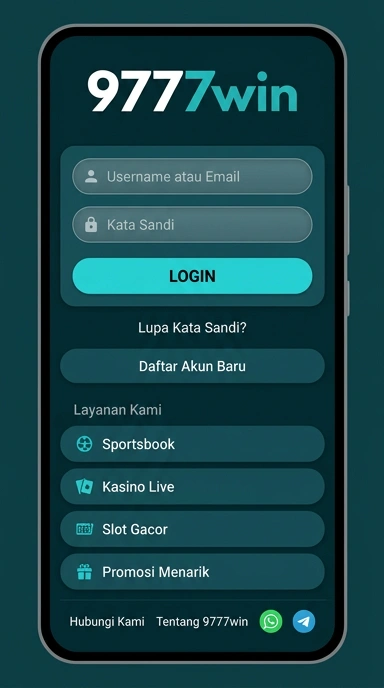 Cara Masuk Akun 9777win di Android
