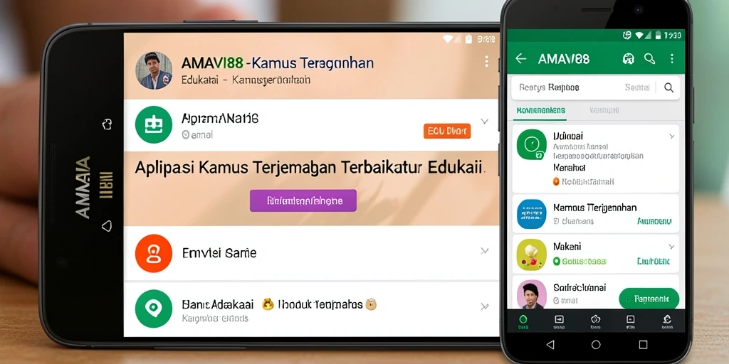 Antarmuka AMAVI88 yang sederhana untuk terjemahan cepat dan akurat.